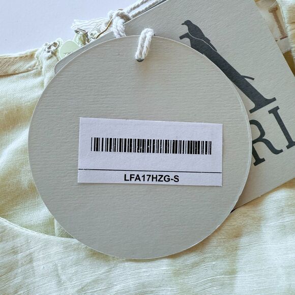 NWT La Fuori Resort '25 Collection Horizon Glow Yellow Embroidered Beaded Dress - Picture 10 of 15